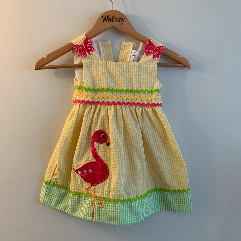 Flamingo 🦩 Emily Rose Girls Dress